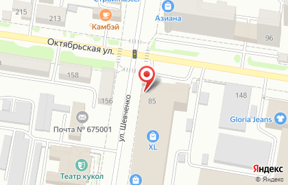 Магазин 1001 мелочь на улице Шевченко на карте