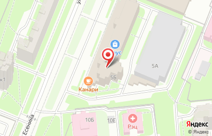 Релакс-студия Богиня на улице Есенина на карте