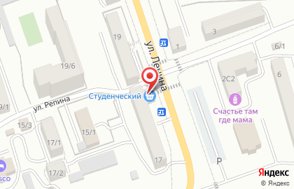 Магазин Студенческий в Благовещенске на карте