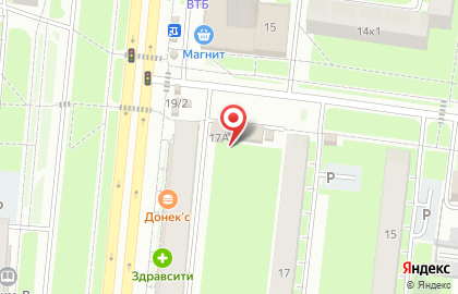 Бистро на ул. Химиков, 17а на карте