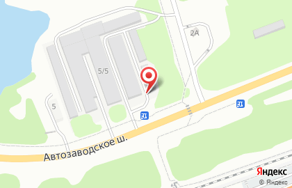 Автосервис Гараж на Автозаводском шоссе на карте