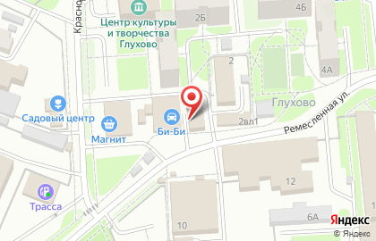 Магазин цветов Флора на площади Ленина на карте