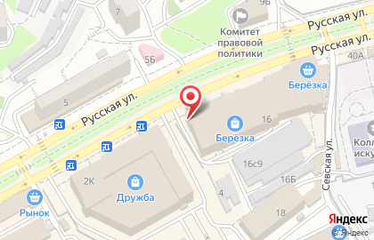Магазин Оптика доступных цен в Советском районе на карте