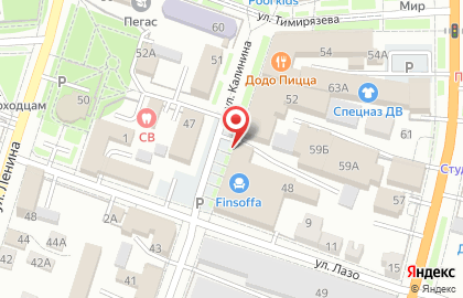 Магазин рыболовных принадлежностей Подсечка во Владивостоке на карте