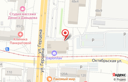 Торговая компания Байер на Октябрьской улице на карте