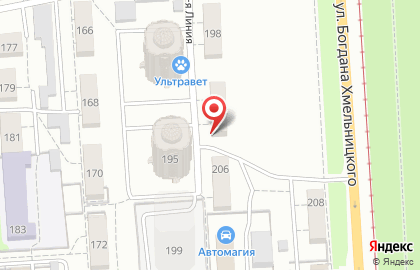 Омские перевозчики на улице Богдана Хмельницкого на карте