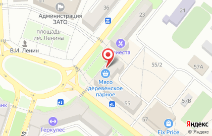 Магазин косметики и парфюмерии Светский на Коммунистическом проспекте на карте