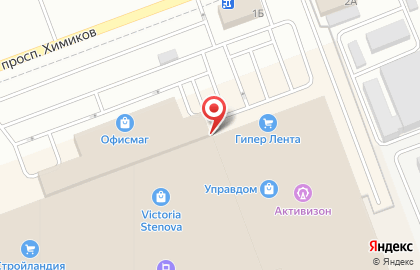 Салон оптики Айкрафт на улице Химиков, 1 на карте