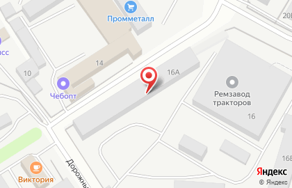 Салон мебели из плетеного ротанга Элит Ротанг в Дорожном проезде на карте