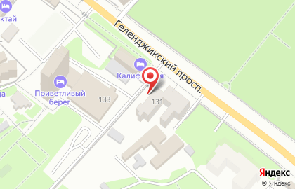 Банкомат Юго-Западный банк Сбербанка России на улице Луначарского, 131 в Геленджике на карте
