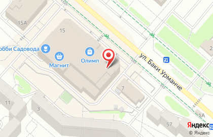 Автошкола Автолидер на улице Баки Урманче на карте