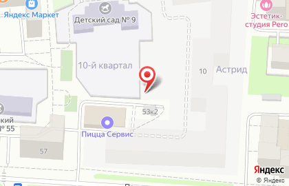 Модница на площади Ленина на карте
