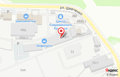 Бетонный завод Руд-Медиум на Шевченко на карте