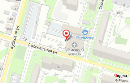 Свято-Знаменский храм на карте