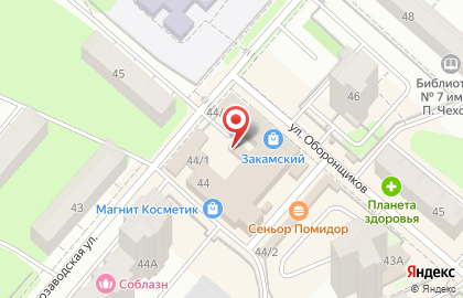 Магазин товаров для творчества Кудесница на Автозаводской улице на карте