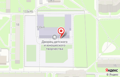 Дворец детского (юношеского) творчества Кировского района в Кировском районе на карте