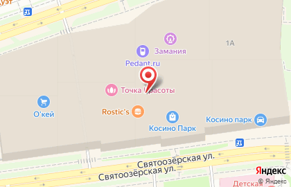 Салон мебели Цвет Диванов на Святоозёрской улице, 1А на карте