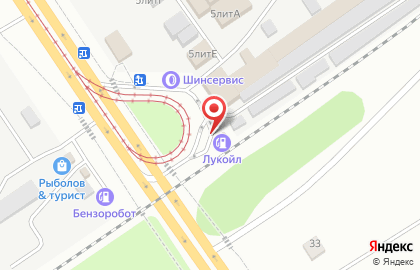 АЗС Лепта в Промышленном районе на карте