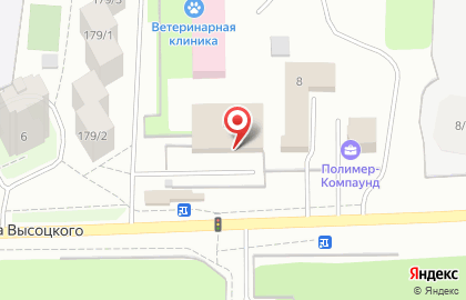 Автосервис Кедр в Томске на карте