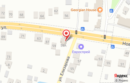 Строительная фирма Бако на Ново-Никольской улице на карте