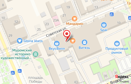 Магазин спецодежды во Владимире на карте