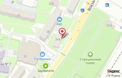 ООО Псков-Печать на Вокзальной улице на карте