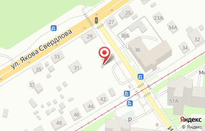 Автостоянка в Перми на карте