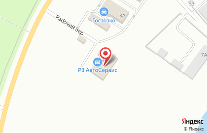Автосервис JS-Service в Рабочем переулке в Колпино на карте