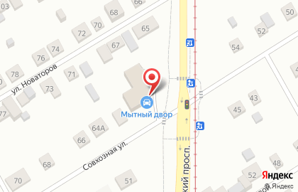 Школа развития интеллекта детей Life School на Совхозной улице на карте