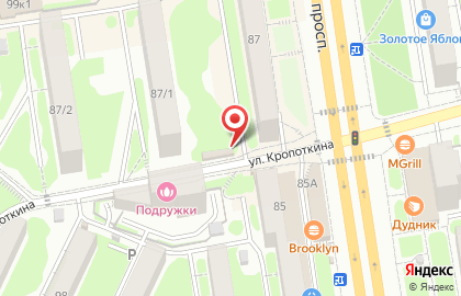 Кондитерская лавка в Заельцовском районе на карте