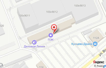 Склад ПЭК, транспортная компания в Московском районе на карте