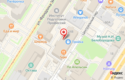 Агентство недвижимости Юлия-Недвижимость на улице Каминского на карте