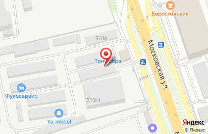 Торговая компания Добрая ферма+ на Московской улице на карте