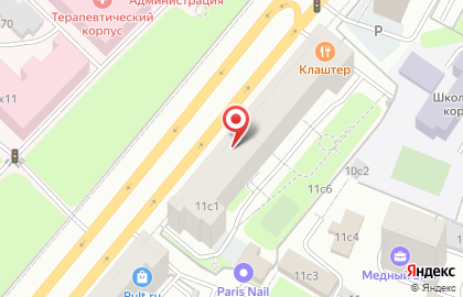 Согаз-мед в Москве на карте