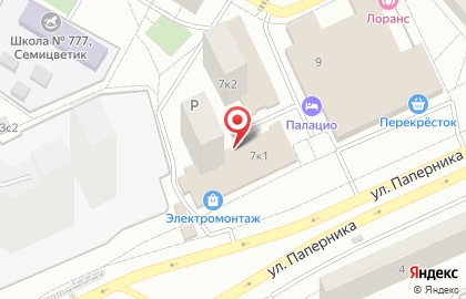 Банкомат, Московский банк Сбербанка России, ОАО, Восточный административный округ на улице Паперника на карте