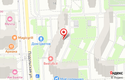 Мое солнышко в Москве на карте