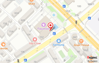 Каток в Махачкале на карте