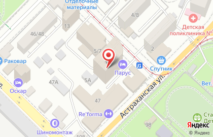 Пансионат для пожилых «Близкие Люди» в Фрунзенском районе на карте