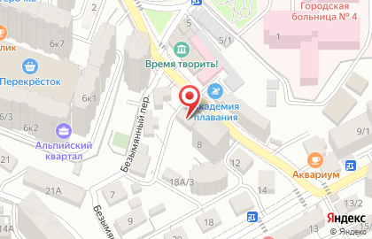 Адвокатский кабинет Шипулина В.И. на Туапсинской улице на карте