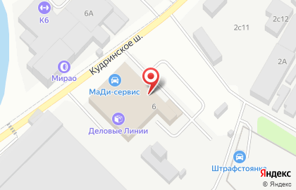 Пункт технического осмотра транспортных средств Техавтодом на карте