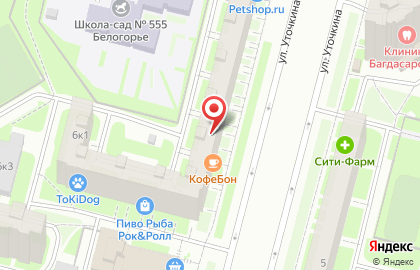Магазин ГоМани на Комендантском проспекте на карте