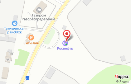 Роснефть в Саратове на карте