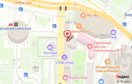 Магазин продуктов азиатской кухни Красный дракон на ​Конюшковской на карте