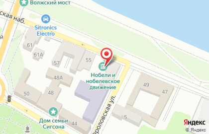 Музейно-выставочный и просветительный комплекс Нобели и нобелевское движение на карте
