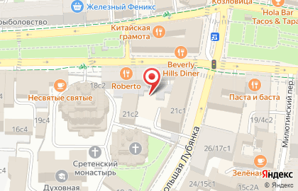 ЗАО Белам нтц на Рождественском бульваре на карте