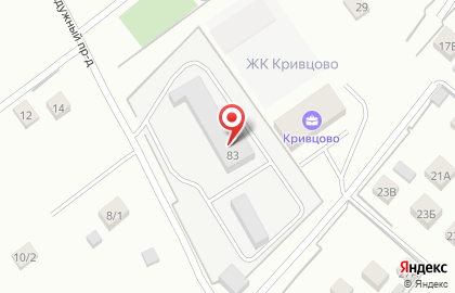 Пилорама №1 в Кашине на карте