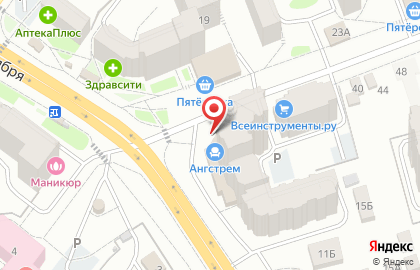 Мебельный магазин Дриада в Советском районе на карте