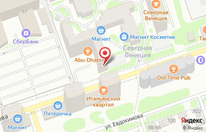 Магазин медтехники на улице Евдокимова на карте