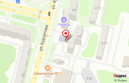 Аптека Родник Здоровья на улице Курчатова на карте