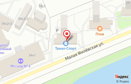 Триал-Спорт на Пионерской на карте